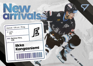 Iikka Kangasniemi Karlovy Vary Tipsport ELH 2023/24 SportZoo 1. serie New Arrival #NA-11